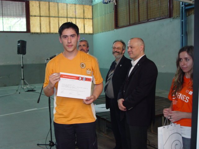 Premiación.