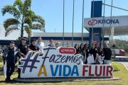 Alumnos de la FCE-UNE realizaron visita técnica a una empresa brasileña