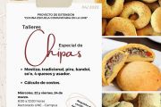 Preparan talleres de elaboración de chipas mediante  proyecto de extensión “Cocina Escuela Comunitaria en la UNE”