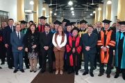 Rector de la UNE acompañó asunción de nuevas autoridades de la UNC