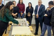 Rector electo visitó las nuevas instalaciones de la ESBA