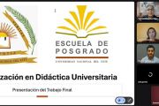 Presentaciones de Trabajo Final reúnen a 72 nuevos especialistas