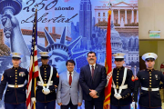 Rector participó de actividad conmemorativa por la independencia norteamericana