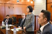 Diplomáticos del Consulado de República de China (Taiwán) visitan la UNE