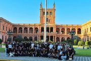 Alumnos de Arquitectura-UNE participan de una visita técnica en Asunción