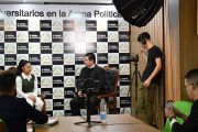 Graban capítulos del Programa Universitarios en la Arena Política 
