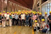 Comitiva de la AUIP realiza visita técnica a Itaipu
