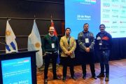 Comitiva de la UNE participó de congreso sobre seguridad de la información