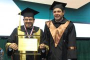 Asumen nuevo Rector y Vicerrector de la UNE 