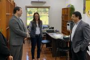 Visita Institucional de Autoridades Electas de la Universidad Nacional del Este a la Facultad de Filosofía 