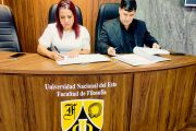 FAFI-UNE firma convenio con English Cultural Center