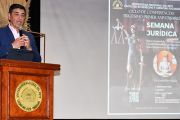 Inicia ciclo de conferencias por la Semana Jurídica 2025 FDCS-UNE 
