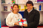 Rector recibe a directora de la Oficina de Diplomacia de Embajada estadounidense