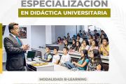 Anuncian última convocatoria para Especialización en Didáctica Universitaria 