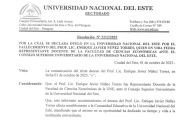 UNE declara duelo por tres días por fallecimiento de docente universitario
