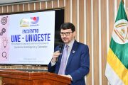 UNE recibe a la UNIOESTE con miras a colaboración interinstitucional