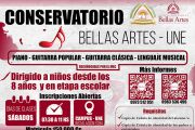 Conservatorio Bellas Artes-UNE reinicia actividades