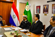Rector de la UNE recibe a representante de universidad brasileña