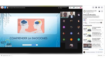 Foro de Informática con el tema Diseñando para las emociones a través de la Neurociencia a cargo del Dr. José Ignacio Pelaez Sánchez.