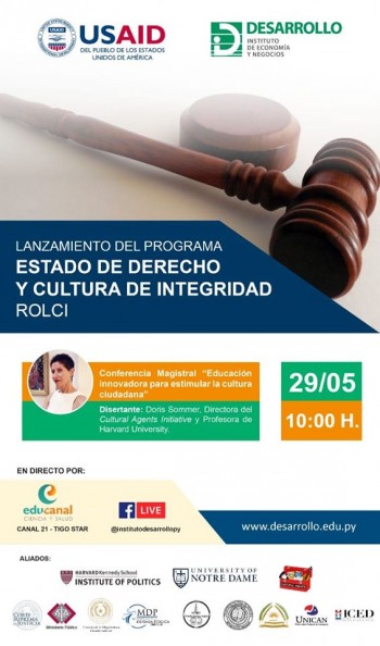 Este programa se realiza en alianza con cuatro universidades nacionales del Paraguay.