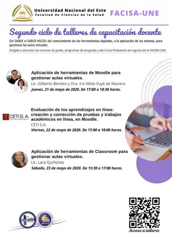 Estos son los temas del segundo ciclo de capacitación docente.