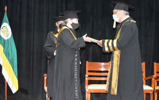 Entrega del título "Doctor Honoris Causa" profesora de danza Teresita Eugenia Menchaca Caballero (Reina Menchaca).