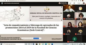 Jornada Virtual de Iniciación Científica. 