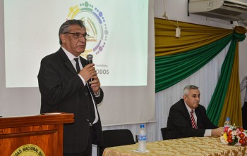 Dr. Osvaldo de la Cruz Caballero Acosta, en fecha 04 de febrero cuando presentaba las propuestas de gestión.