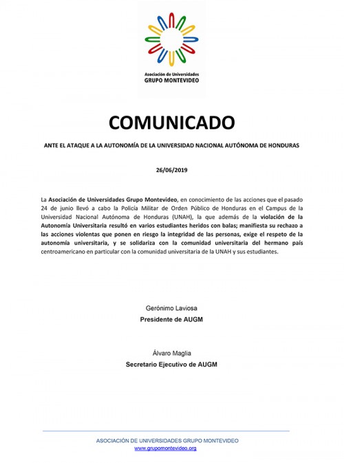 Comunicadoaugmhondu