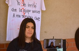 Rocío Valdez, estudiante extensionista.